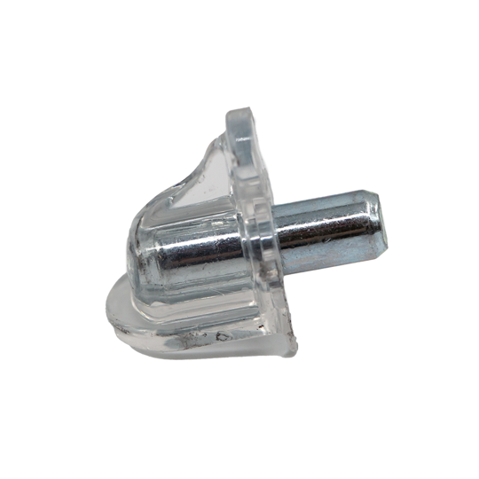 SHELF STUDS CLEAR (METAL PIN) - INDVID