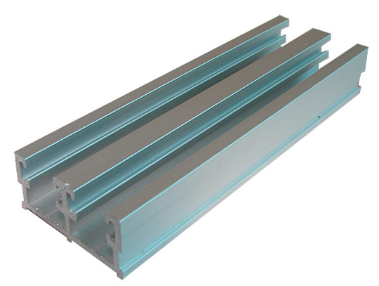 ALUM SLIDING TRACK - DOUBLE TOP (3.6M)