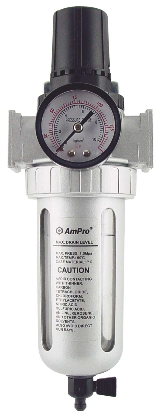 1/4" AIR FILTER / REGULATOR