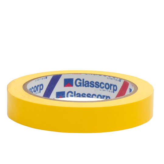 PREMIUM PVC MASKING TAPE - 18MM YELLOW