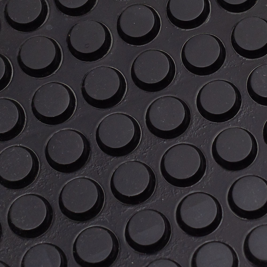 BUMPON BLACK FLAT TOP (Single unit)