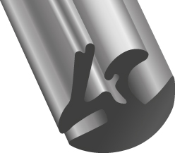 CRL ZIP RUBBER WEATHERSTRIP