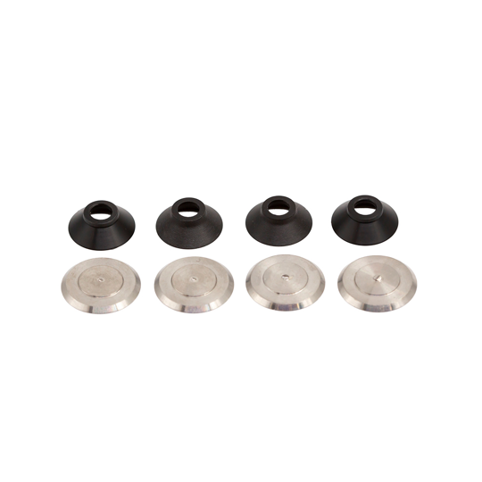 COUNTERSUNK GLASS FITTING & CAP 22MM