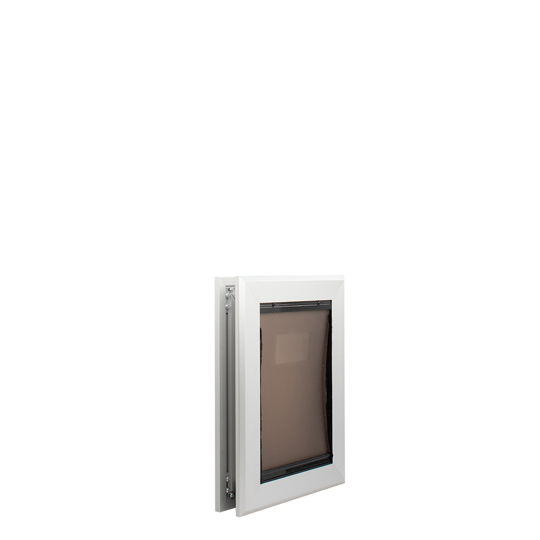 ALUMINIUM WOOD FITTING DOOR DOG DOOR SM