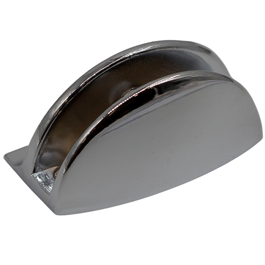 GLASS SHELF BRACKET 6MM GLASS - CHROME