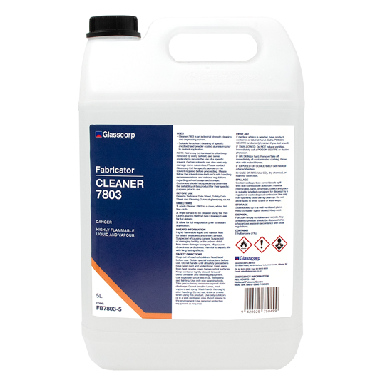GLASSCORP SOLVENT 7803 -5 LITRE