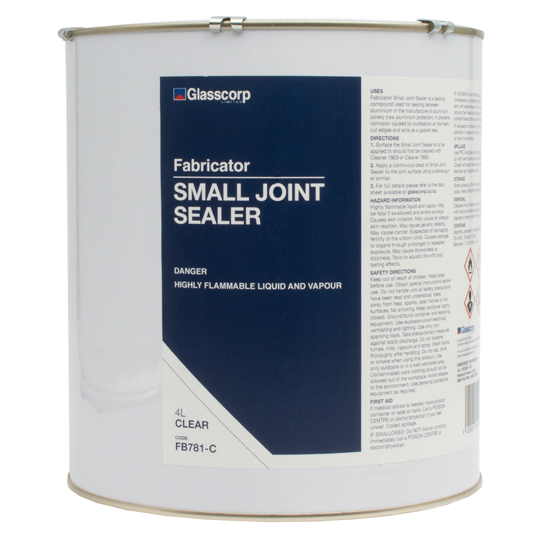 SMALL JOINT SEALER - CLEAR 4 LITRE