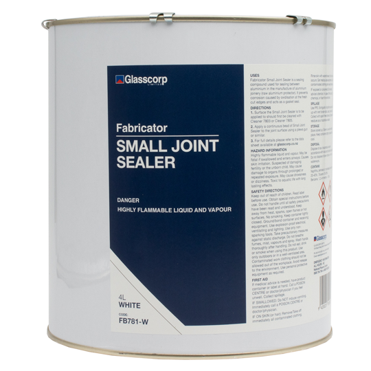 SMALL JOINT SEALER - WHITE 4 LITRE