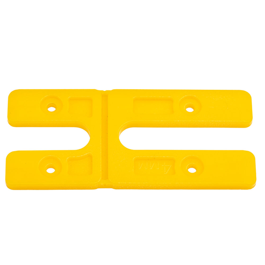 4.0MM H PACKERS - YELLOW (BOX OF 100)
