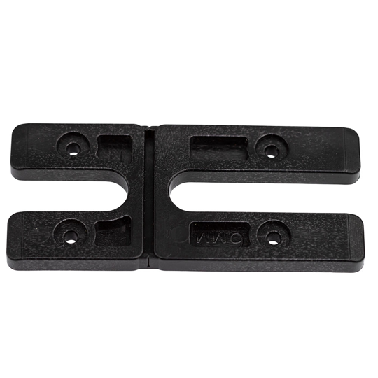 6.0MM H PACKERS- BLACK (BOX OF 100)