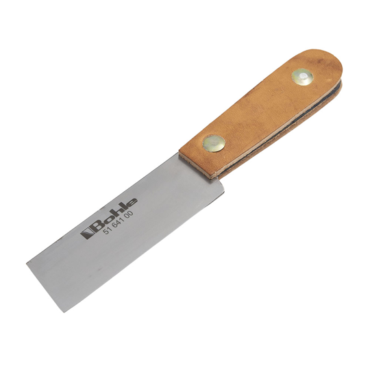 BOHLE HACKING KNIFE - LEATHER HANDLE