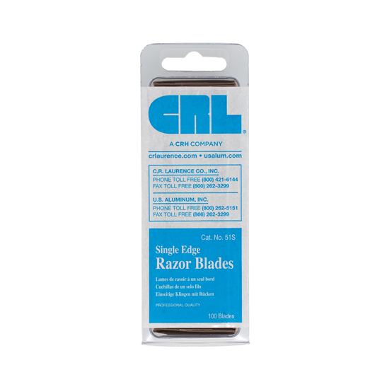 CRL SINGLE EDGE BLADES - 100 BLADES