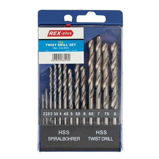 DRILL BIT SET 2-8MM