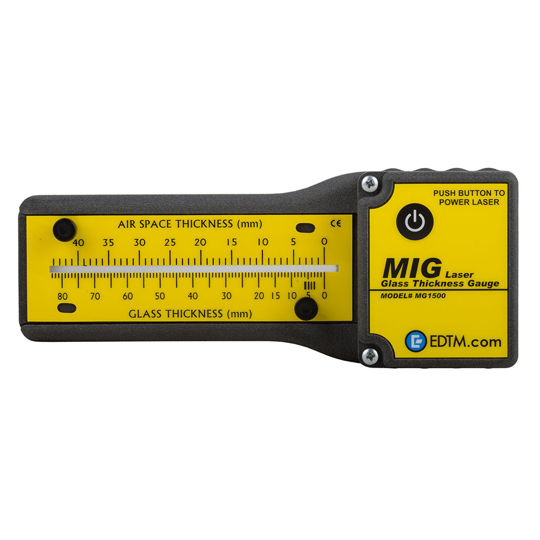 MG1500 GLASS AND AIR SPACE LASER GAUGE