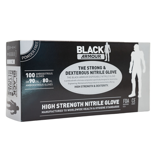ARMOUR NITRILE GLOVES - XXX-LARGE