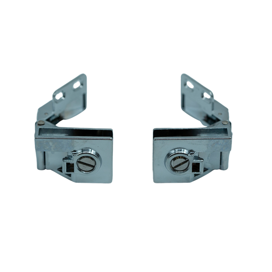 GLASS HINGE CHROME - OVERLAY
