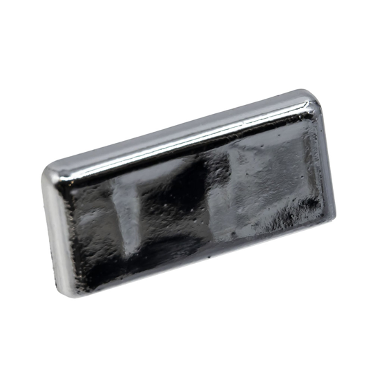 FINELINE SQUARE END CAP - SILVER R/H