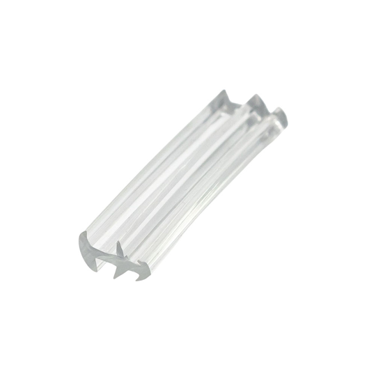 FINELINE WEDGE RUBBER - SMALL CLEAR