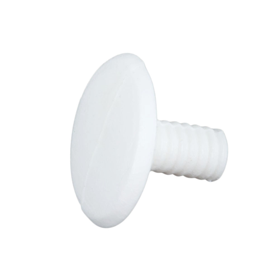 EURO MALE BUMP STOP - WHITE
