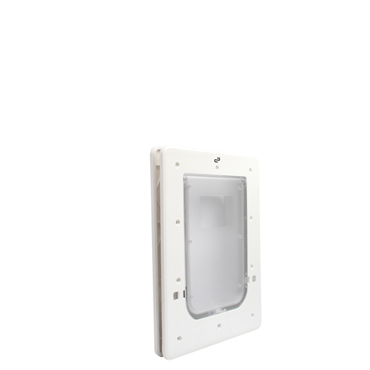 PET-CORP WOOD DOG DOOR SMALL - WHITE