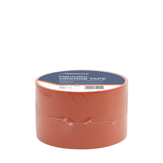 PREMIUM ORANGE PVC TAPE - 75MM