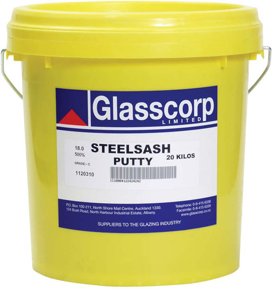 GLASSCORP STEEL FRAME PUTTY - 20KG