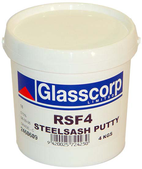 GLASSCORP STEELFRAME PUTTY - 4KG