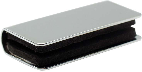 STEREO DOOR HANDLES CHROME - FLAT