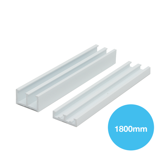 1800MM SET - WHITE 6.3MM