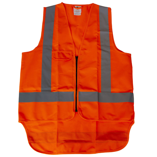 ORANGE SAFETY VEST - X LARGE