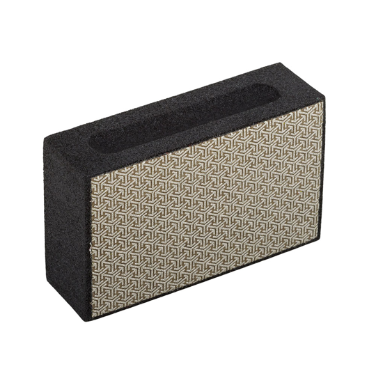 FOAM BACK DIAMOND HAND PAD - COARSE
