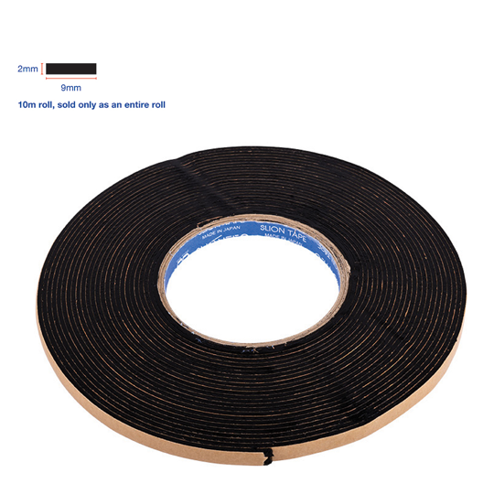BUTYL TAPE 2.0MM X 9.0MM X 10M