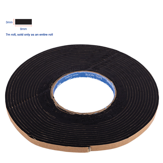 BUTYL TAPE 3.0MM X 9.0MM X 7M
