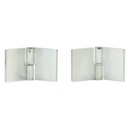 VERIFIX FLAT HINGE - GLASS TO GLASS - LH