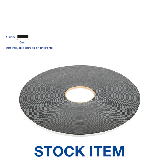 V1110 Single Sided 1.6mm x 6mm x 46m