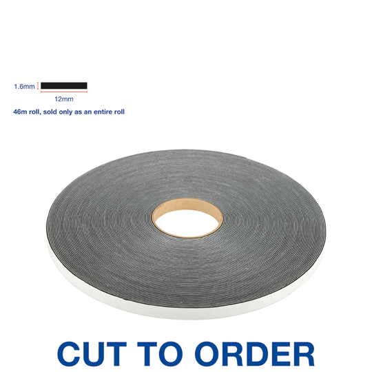 V1110 Single Sided 1.6mm x 12mm x 46m