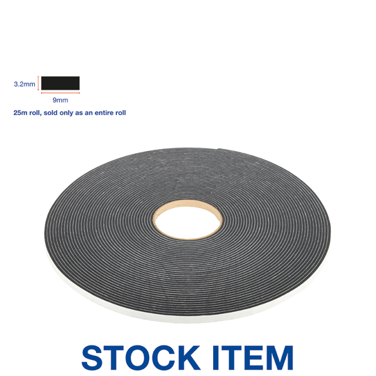 V1110 Single Sided 3.2mm x 9mm x 25m