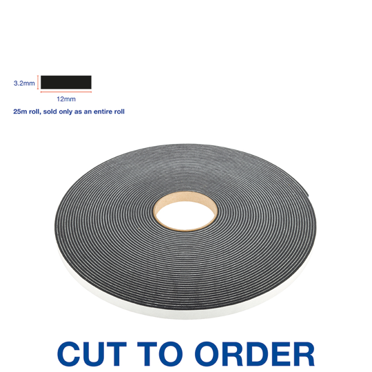 V1110 Single Sided 3.2mm x 12mm x 25m