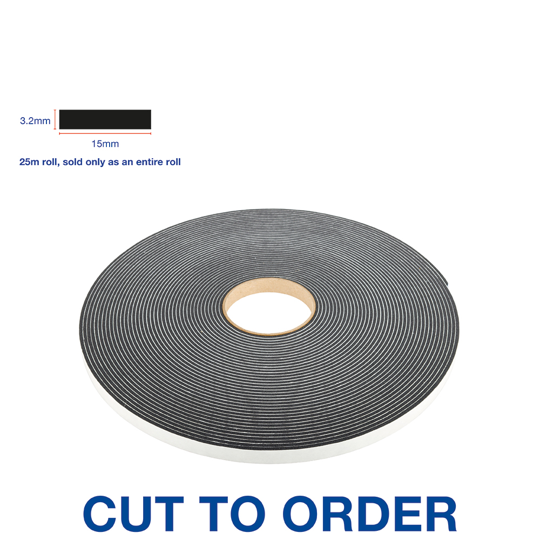 V1110 Single Sided 3.2mm x 15mm x 25m