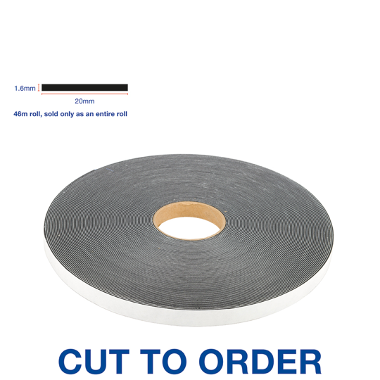 V1510 Single Sided 1.6mm x 20mm x 46m
