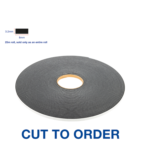 V1510 Single Sided 3.2mm x 8mm x 25m