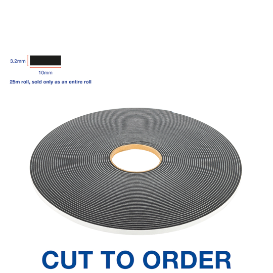 V1510 Single Sided 3.2mm x 10mm x 25m