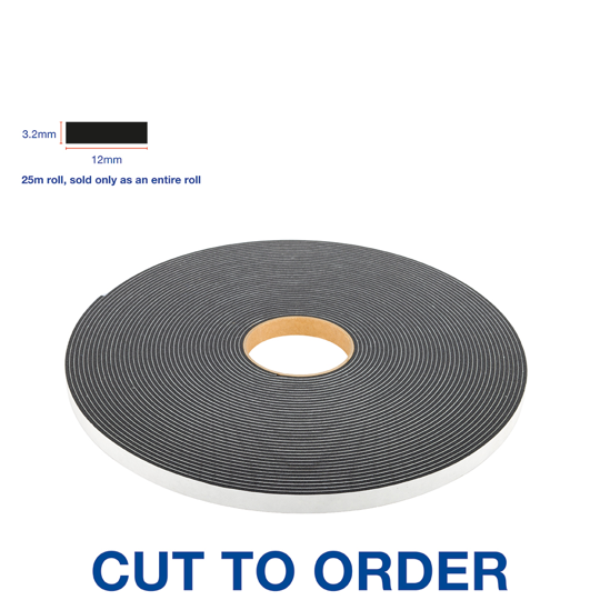 V1510 Single Sided 3.2mm x 12mm x 25m