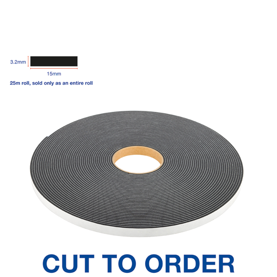 V1510 Single Sided 3.2mm x 15mm x 25m