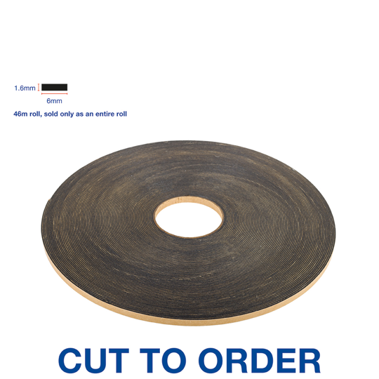 V1520 Double Sided 1.6mm x 6mm x 46m