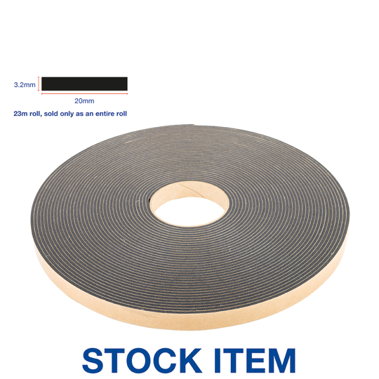 V1520 Double Sided 3.2mm x 20mm x 23m