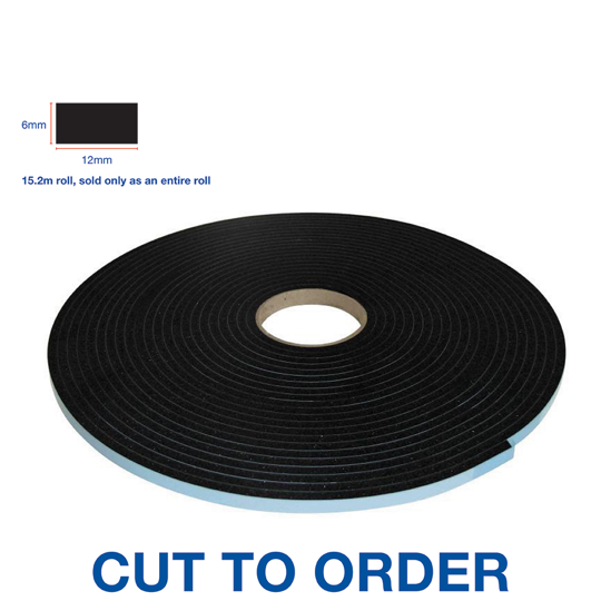VK1826 Double Sided 6mm x 12mm x 15m