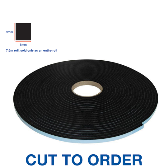 VK1826 Double Sided 9mm x 8mm x 7.6m