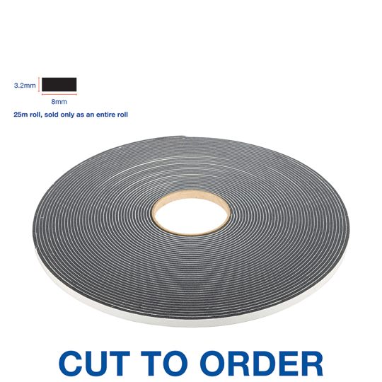 V710 Single Sided 3.2mm x 8mm x 25m