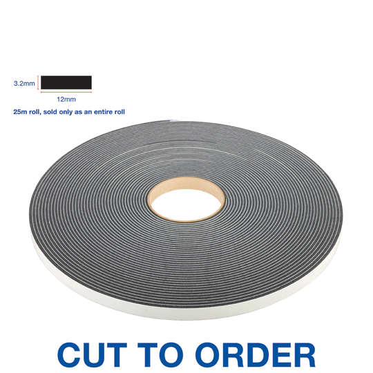 V710 Single Sided 3.2mm x 12mm x 25m